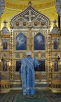Slujba utreniei cu cinul Prohodului Preasfintei Născătoare de Dumnezeu în catedrala „Hristos Mântuitorul”